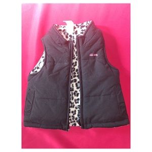 Old Navy Cheetah Print Vest.